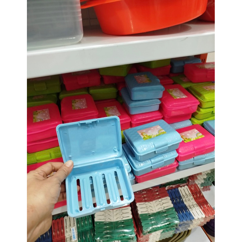 Tempat sabun mandi / Kotak sabun batang plastik / Tempat sabun mandi murah / Tempat sabun batang