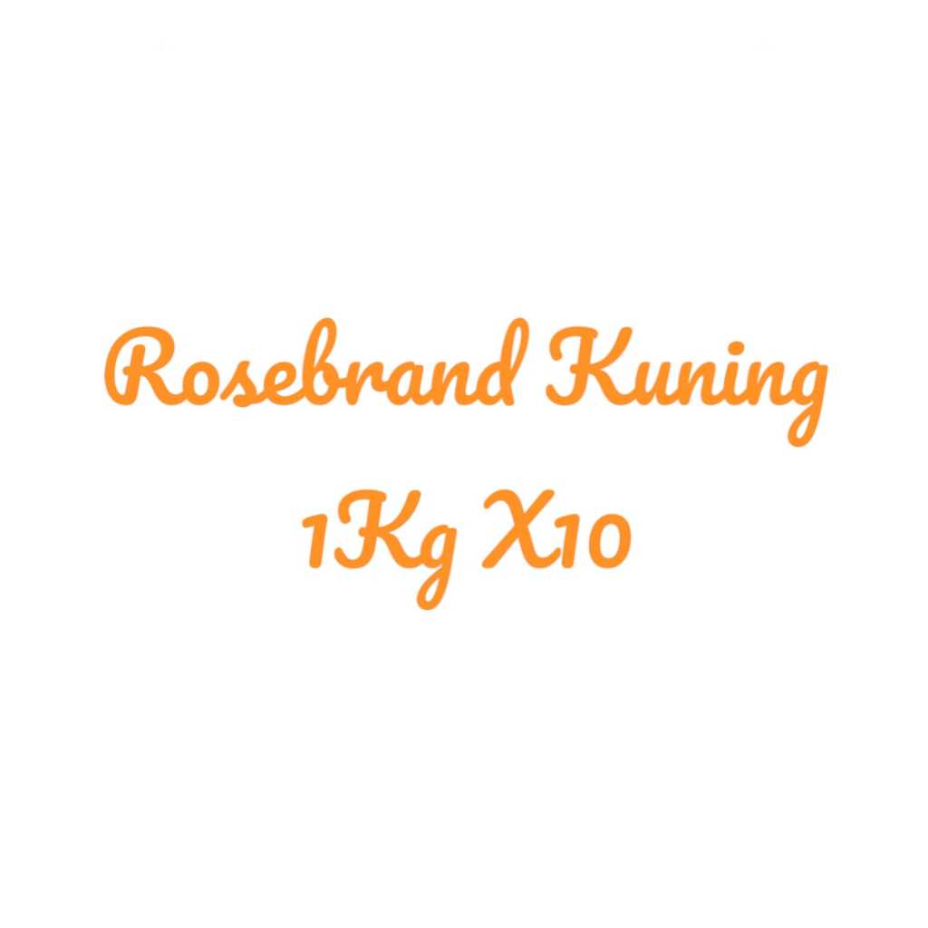 

Rosebrand Kuning 1KgX20