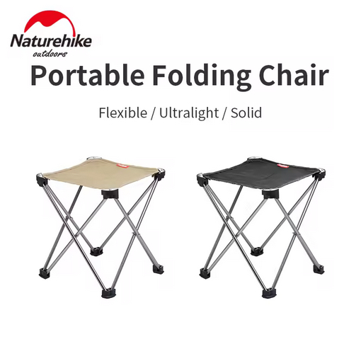 NATUREHIKE NH20JJ019 KURSI LIPAT CAMPING - FOLDING CHAIR STOOL