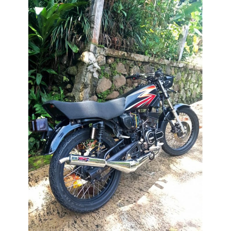 knalpot model lambung samping rx king