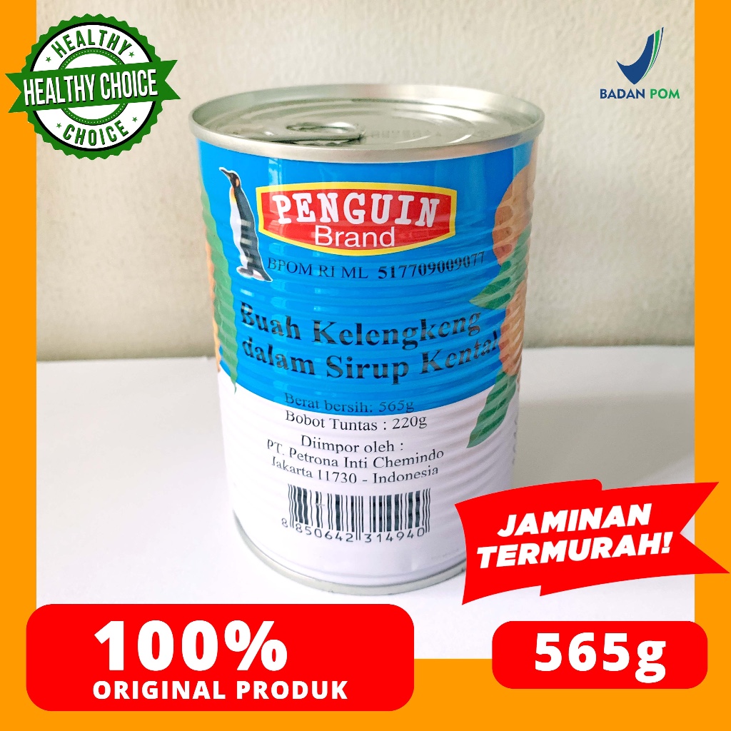 

LONGAN SIRUP KALENG PENGUIN THAILAND BUAH KELENGKENG