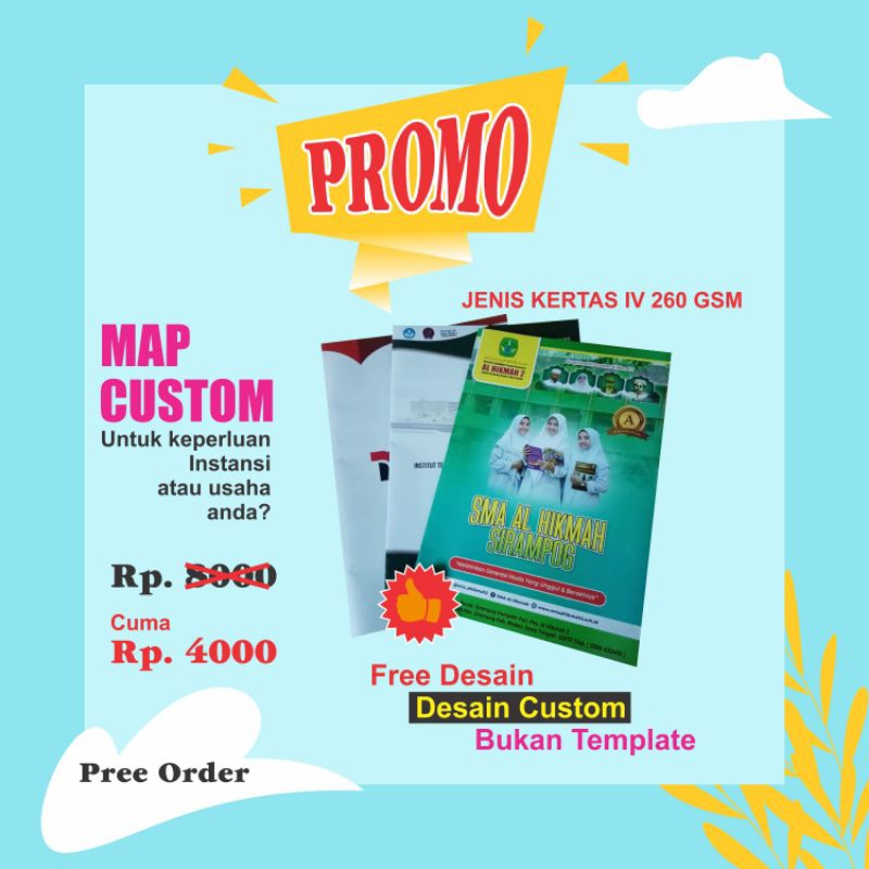 

map instansi map sekolah map custom