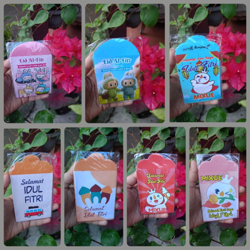 

Amplop Lebaran Motif Labubu Dan Karakter Uk.Medium Dapat 4 Bungkus