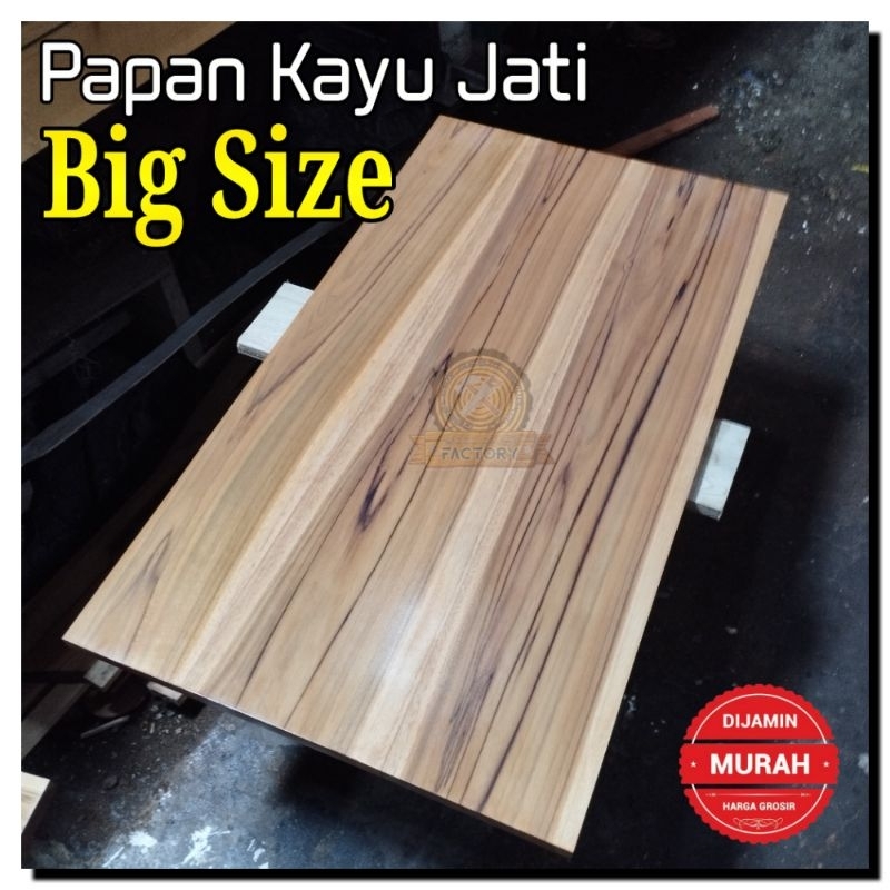 Papan Kayu jati asli big size