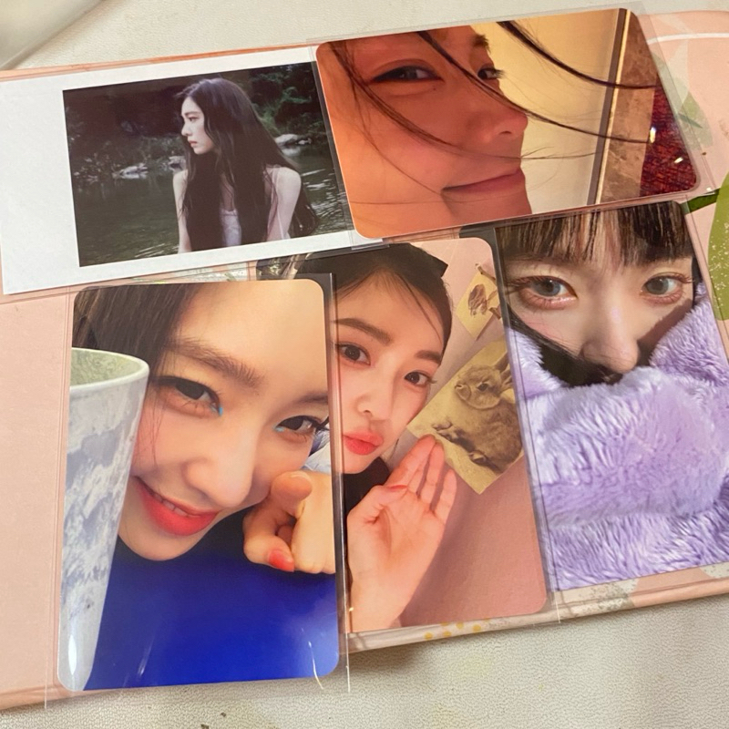 Photocard Red Velvet Irene Like a Flower Yeri Feel My Rhythm