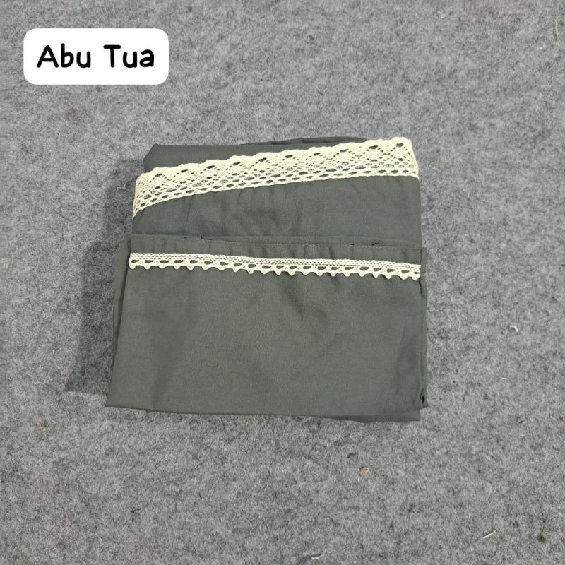 MUKENA DEWASA TRAVELING POLOS KATUN PREMIUN
