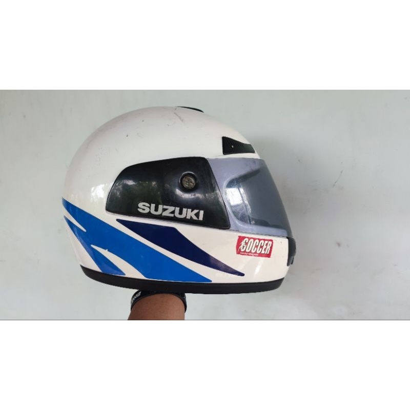 helm full face original team suzuki