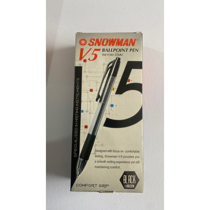 

Bolpoin Snowman V5 isi 12pcs