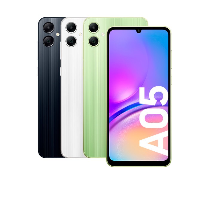 Hp Samsung Galaxy A05 6/128GB Kamera 50MP Layar 6.7Inci Bergaransi - Hitam