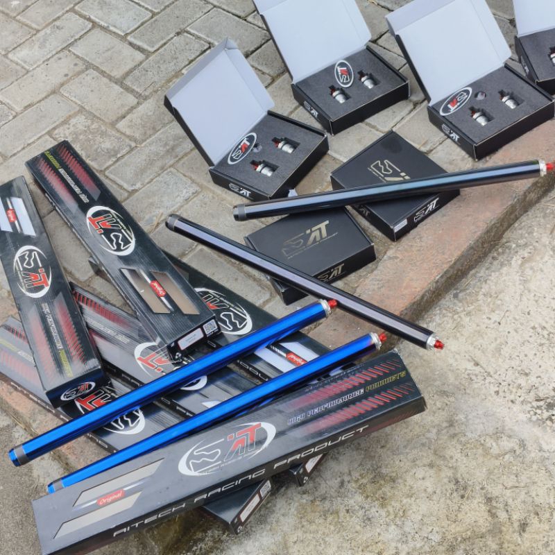 As 33 Original Aitech Ninja R/SS/RR/ZX As Blue dan hitam set free preload tutup as skok/ As Skok dep