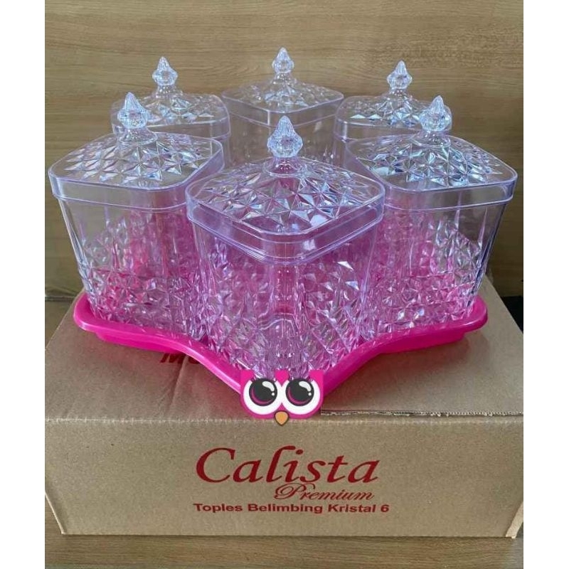 (CALISTA) TOPLES BLIMBING 6 CALISTA/ TOPLES BLIMBING 6 DAUN CALISTA/TOPLES LEBARAN AESTHETIC AKRILIK