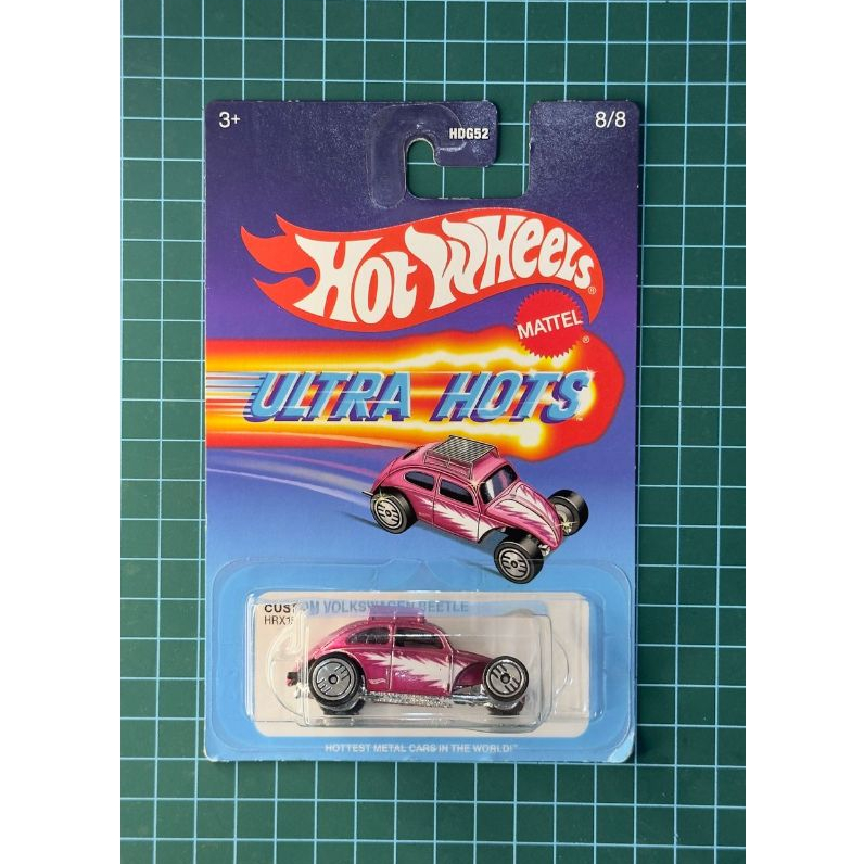 HOT WHEELS CUSTOM VOLKSWAGEN BEETLE ULTRA HOTS PINK