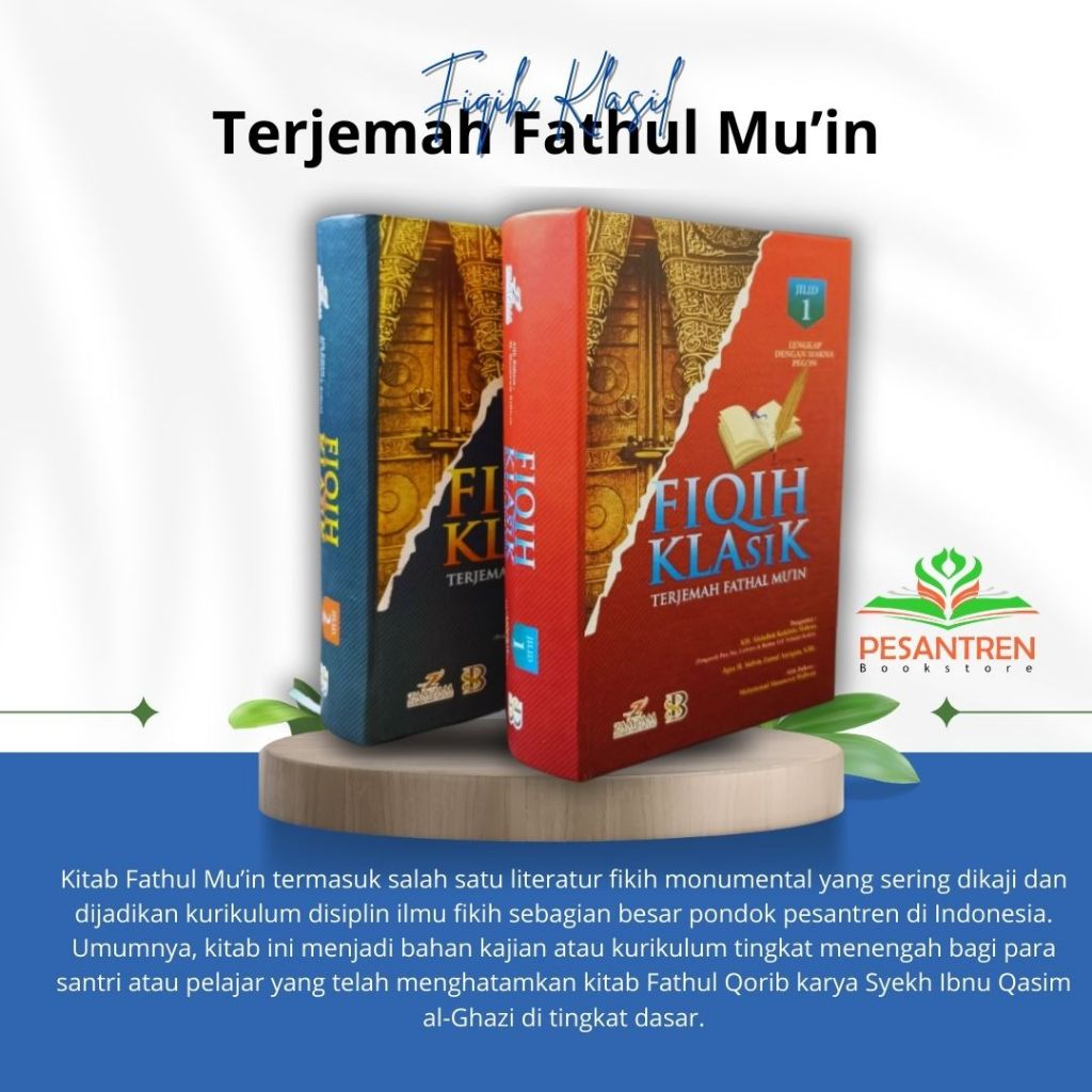[ Original | Promo | Grosir | Murah ] Fiqih Klasik Saku Terjemah Fathul Muin Fathal Mu'in - Fiqih Fi