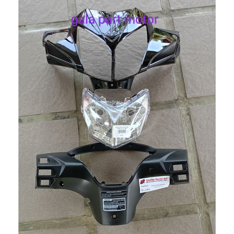 REFLEKTOR SUPRA X 125 BATMAN BATOK DEPAN BELAKANG 1SET