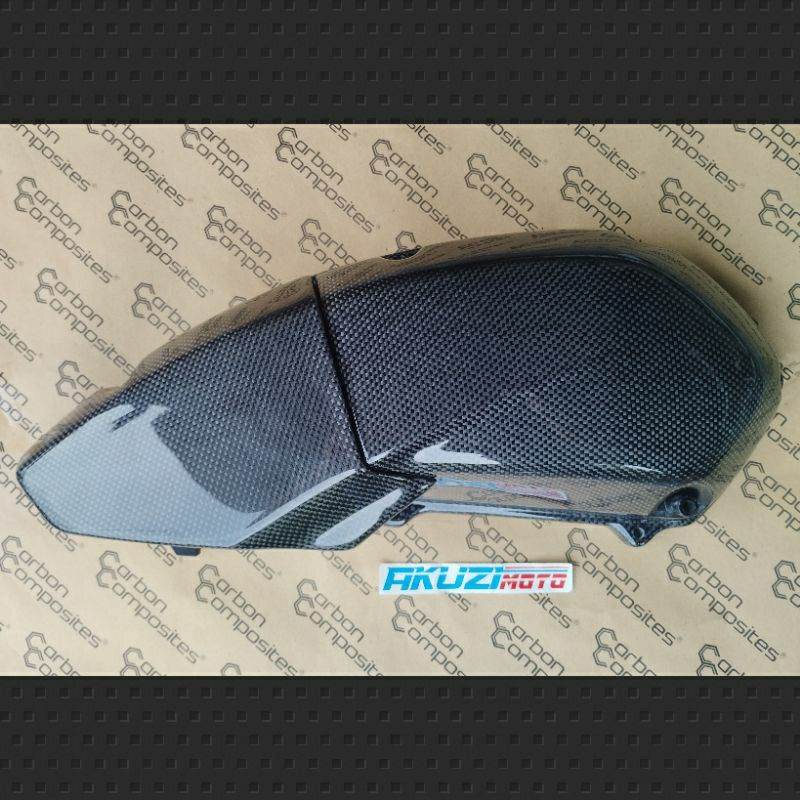Cover Tutup Filter Lexi Aerox Old Carbon Kevlar