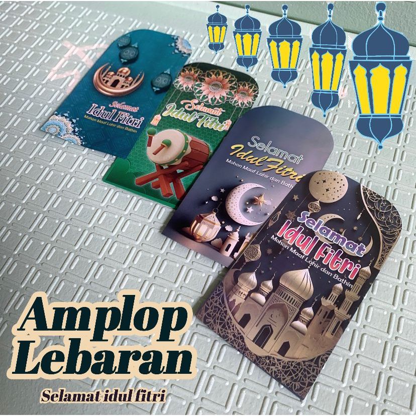 

AMPLOP LEBARAN HARI RAYA IDUL FITRI 2025 / ANGPAO KARAKTER LUCU RAMADHAN
