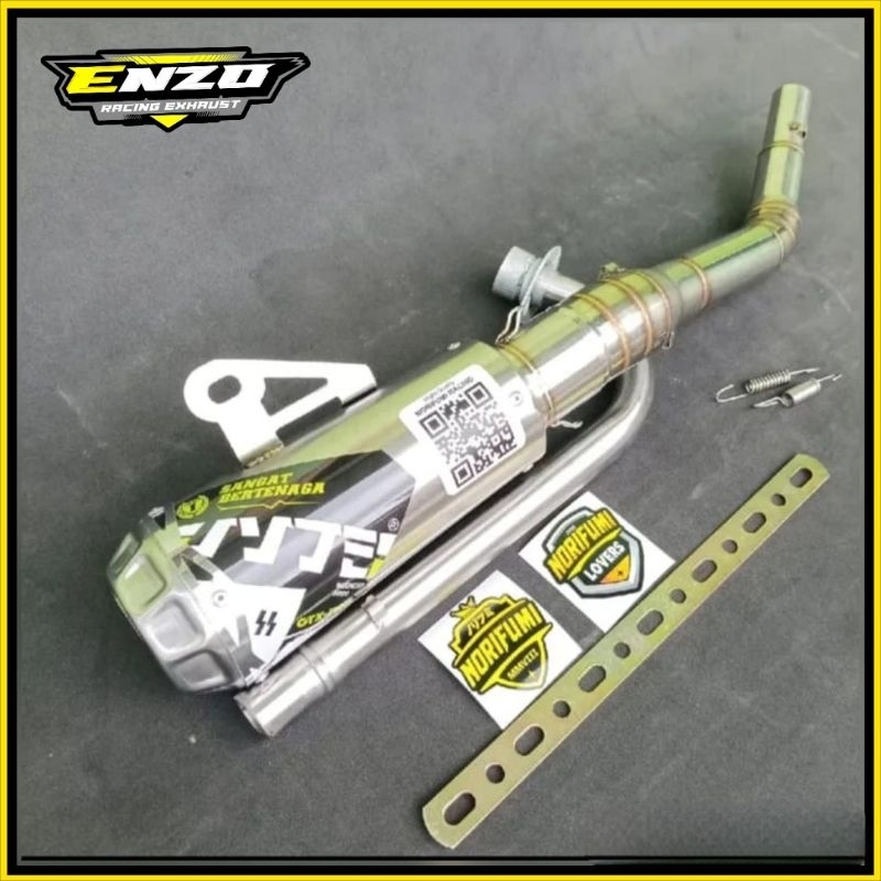 KNALPOT RACING NORIFUMI GTX PRO BORE UP PNP JUPITER Z Z1 VEGA REVO BLADE KHARISMA SMASH SUPRA X FIT 