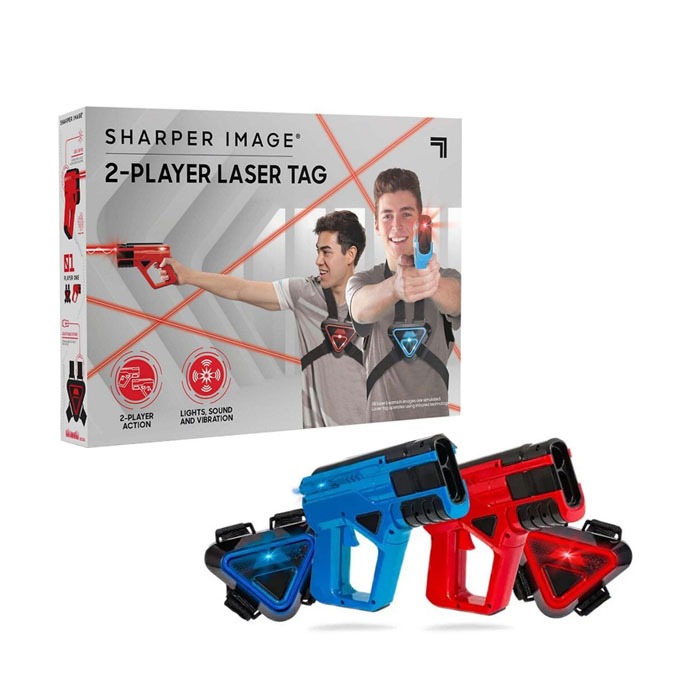 Discovery Sharper Image 2 Player Laser Tag Shooting Game Toy