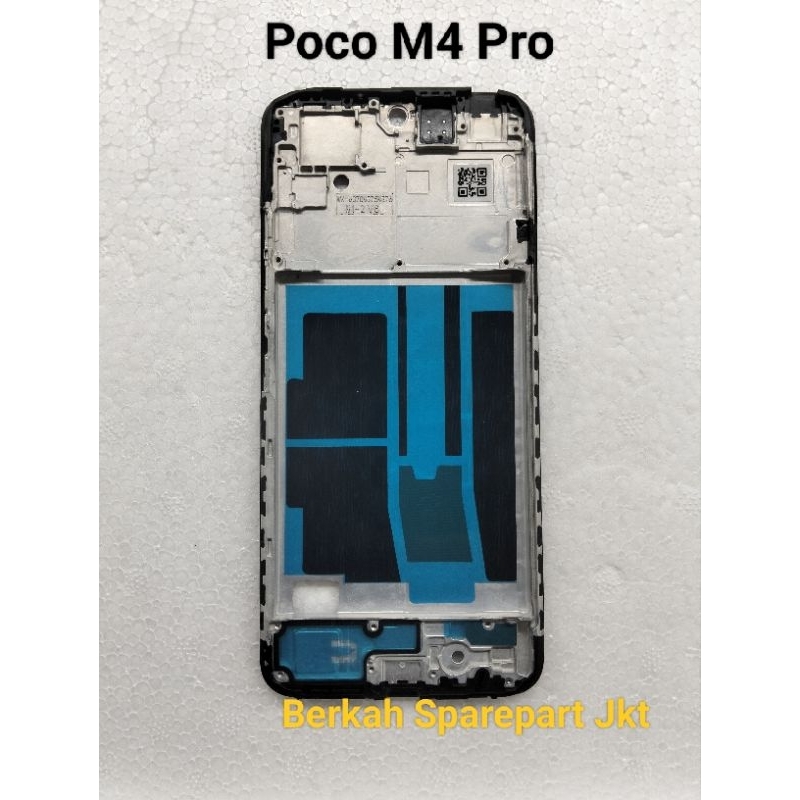 Frame lcd Tulang Tatakan lcd Poco M4 pro