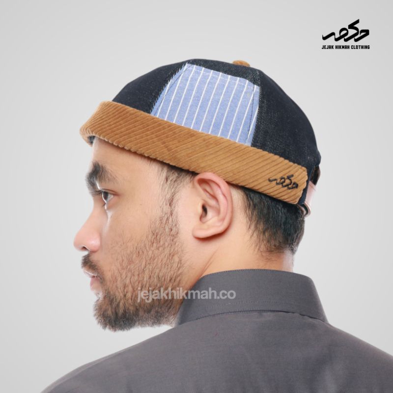 JEJAK HIKMAH - MIKIHAT PREMIUM CORDUROY JEANS - TOPI PECI DEWASA