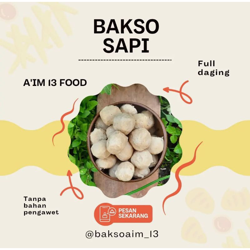 

Bakso Sapi A'im 13