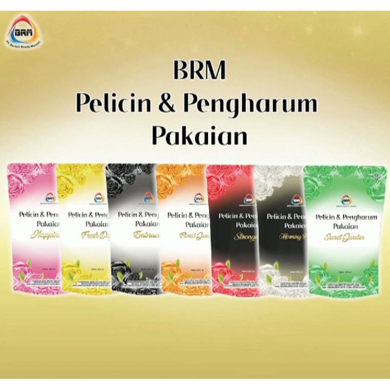 Pewangi dan pelicin pakaian BRM Refil