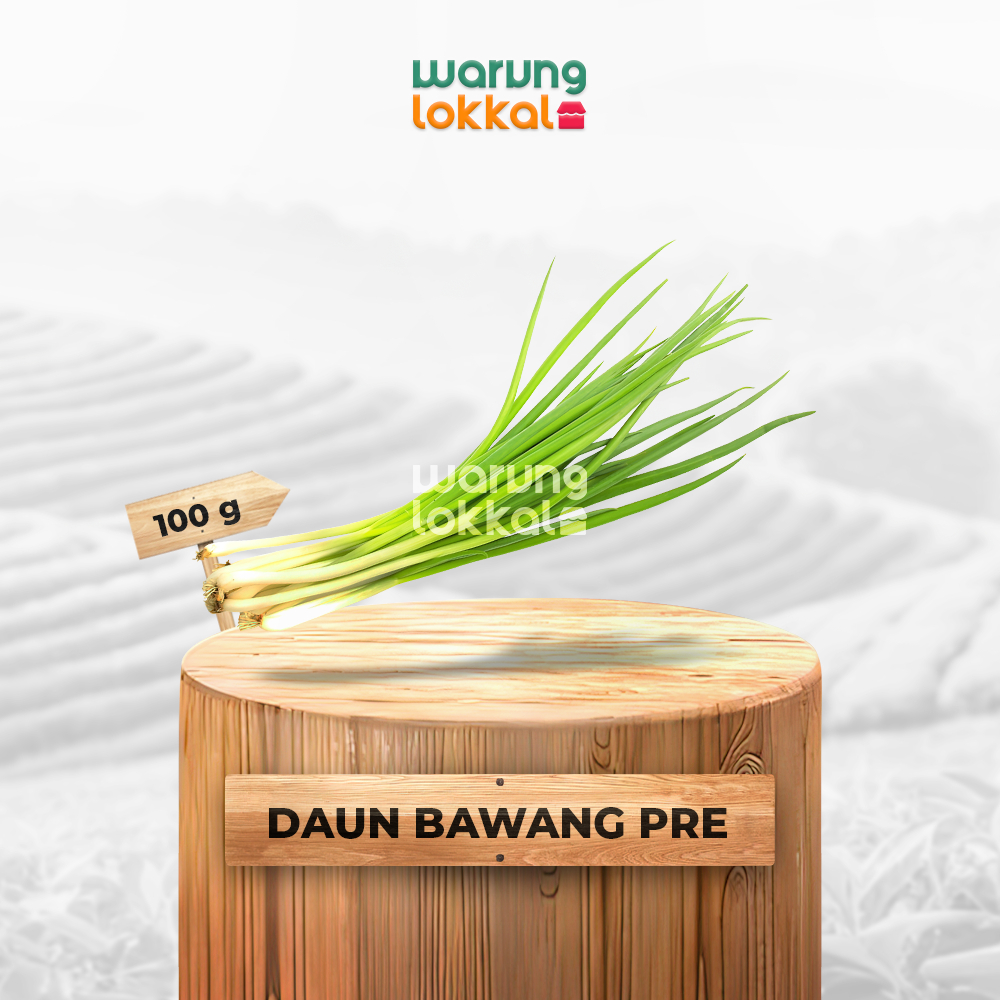 

Daun Bawang Pre 100g - Warung Lokkal