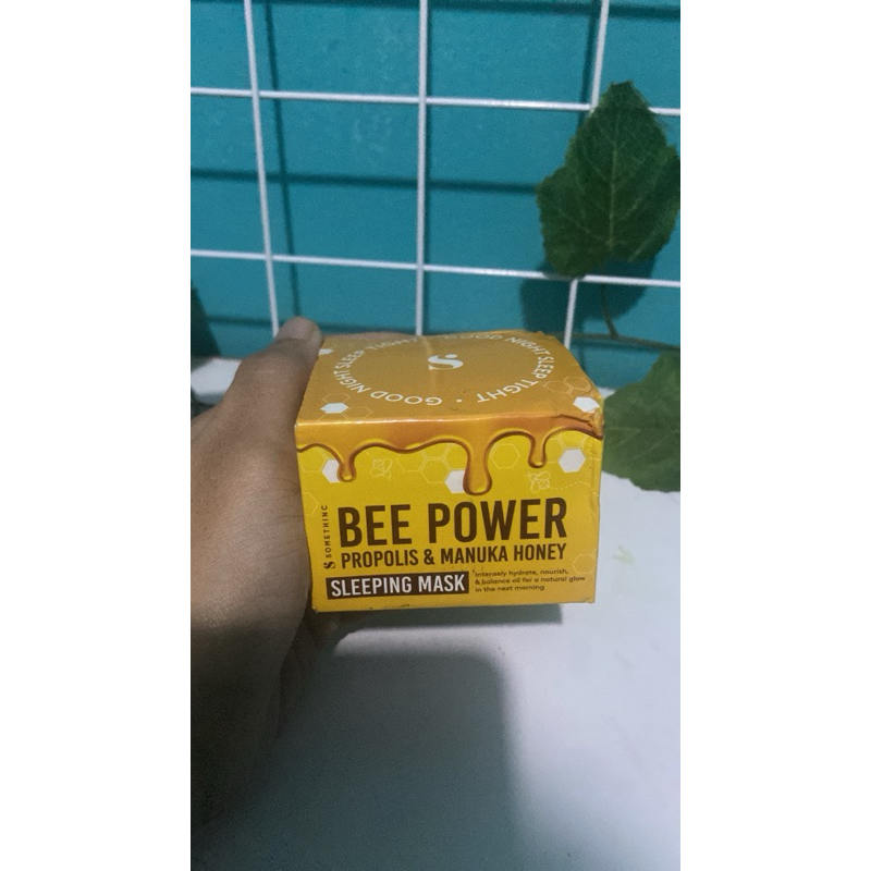 Somethinc Bee Power Propolis & Manukay Honey Sleeping Mask