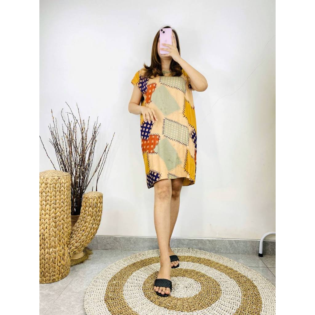 Batik Benang Raja Daster Midi