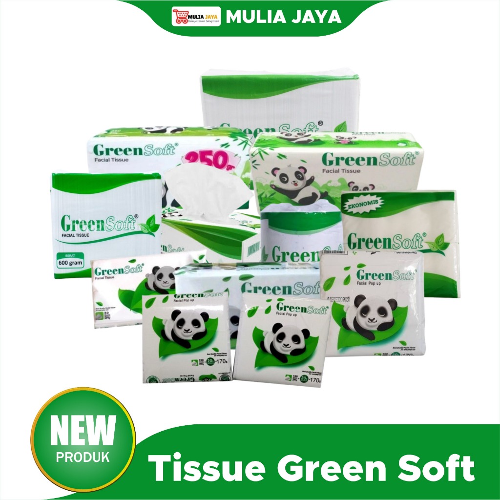 Green Soft Tisu Serbaguna Banded/600GR/800GR