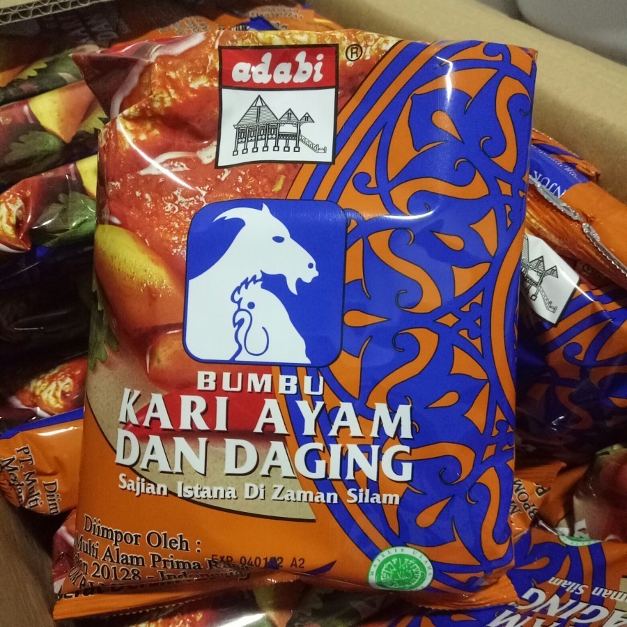 

HS Bumbu Kari Ayam dan Daging adabi Kari daging 250 gram