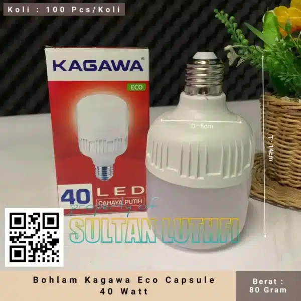 Bohlam Kagawa Eco Capsule 40 Watt