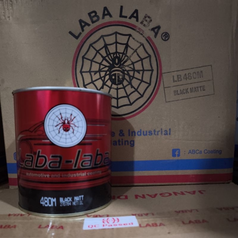 cat mobil/Duco laba-laba 1 kg warna hitam matt