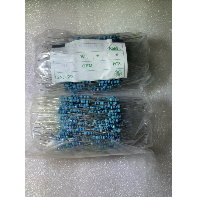 resistor 4k7 1/2watt / R 4K7 1/2 watt