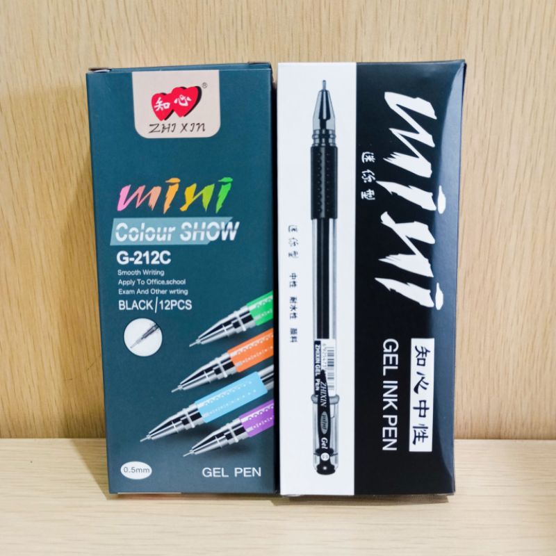 

(3PCS) PULPEN MINIZHIXIN HITAM & COLOUR ECER