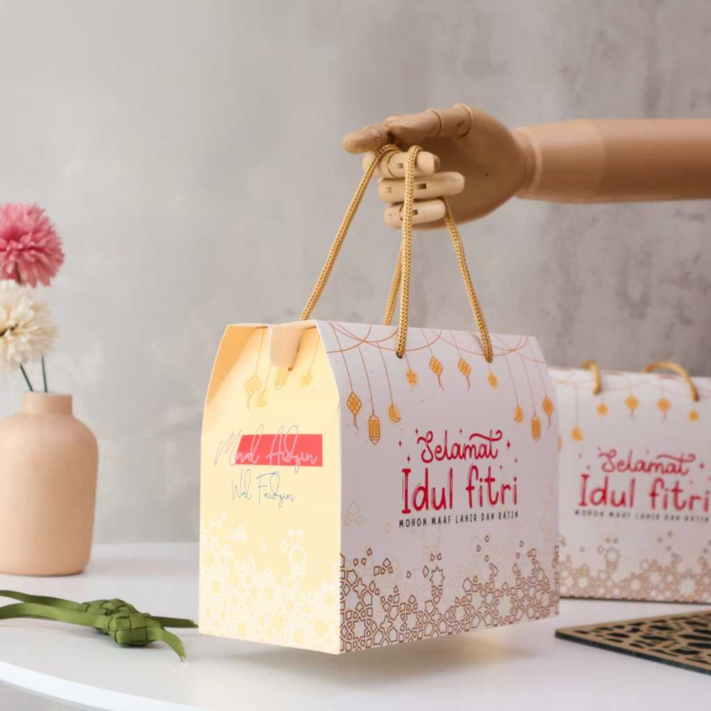 

BOX HAMPERS LEBARAN / PAPERBAG IDULFITRI / PAPER BAG HAMPERS LEBARAN 2025 by. TOOKE