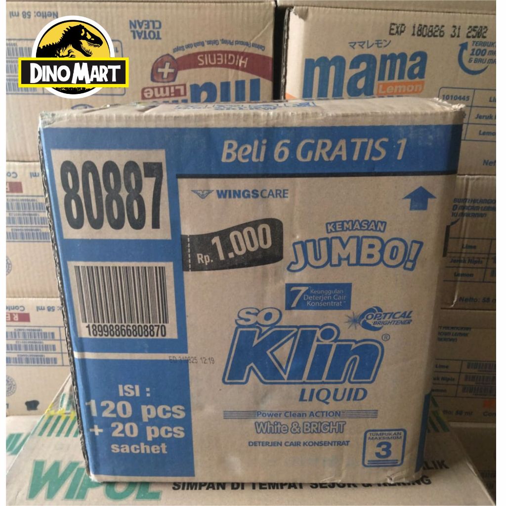PROMO SOKLIN CAIR / SOKLIN LIQUID JUMBO 1DUS KEMASAN 1000