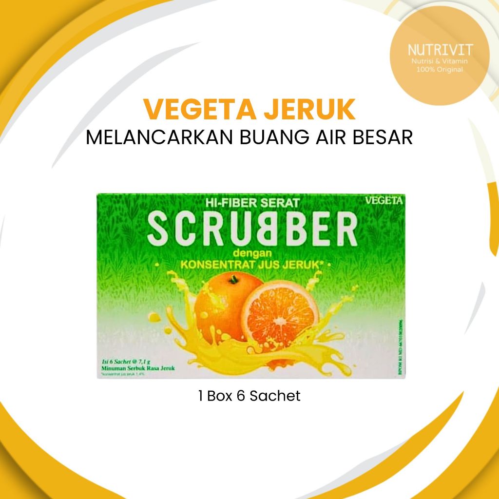 

VEGETA SCRUBBER JERUK 6 SACHET