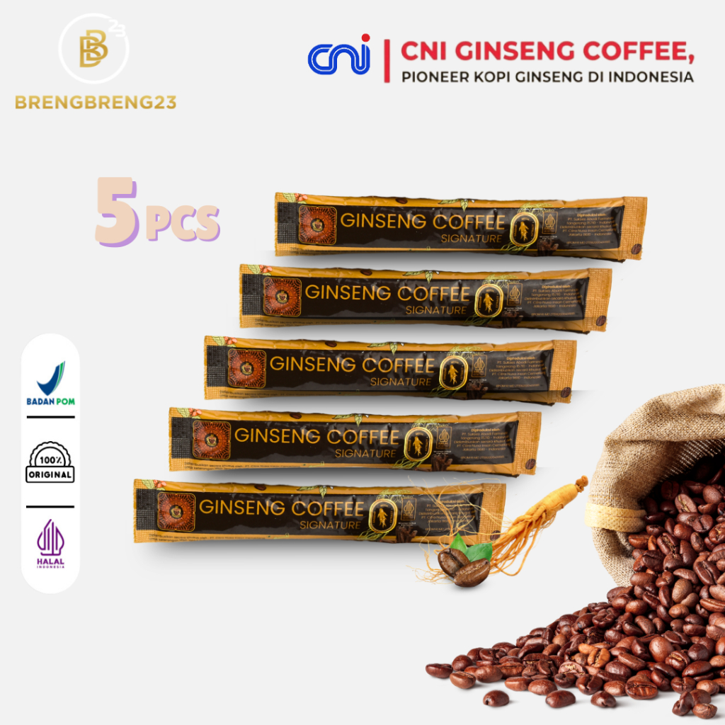 

coffe cni signature sachet / 5sachet