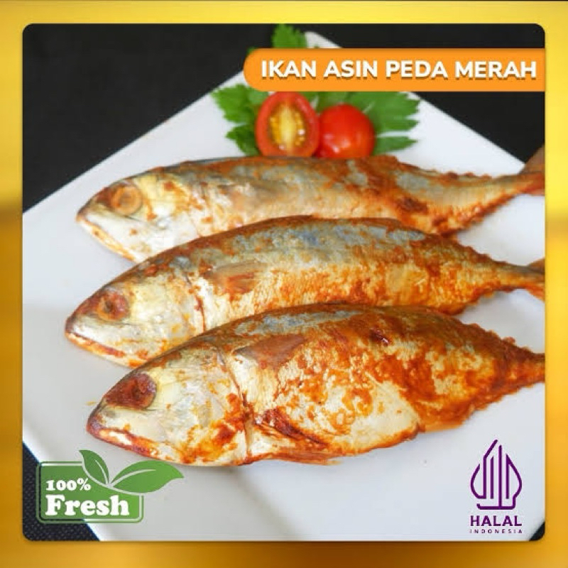 

Ikan Asin PEDA MERAH grade A. Kembung/Pedo asli Termurah✅