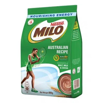 

Milo Australian Recipe Powder Chocolate Malt Drink with Milk