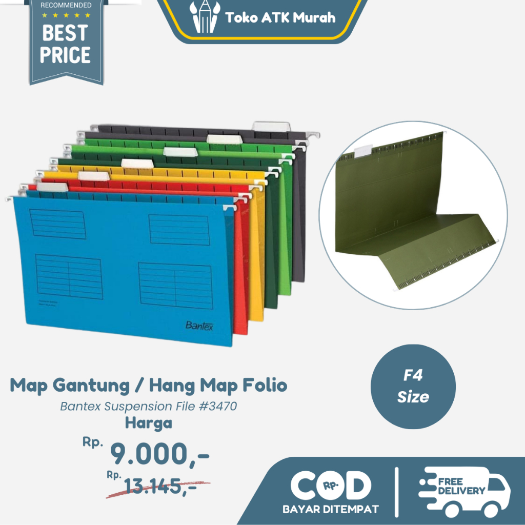 

Bantex Suspension file (Hang map) Folio #3470