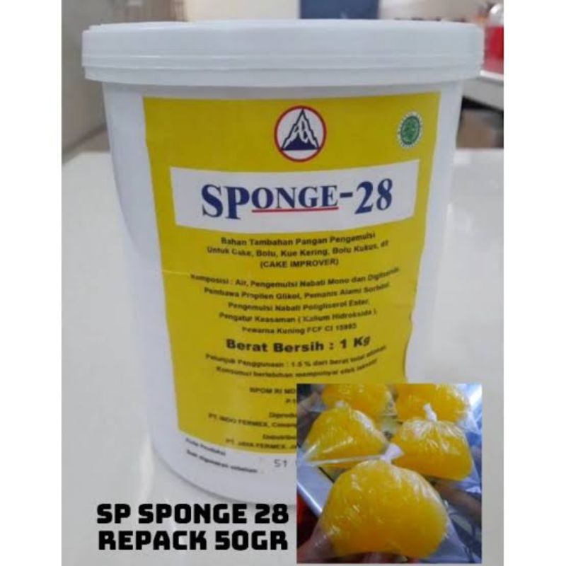 

SP SPONGE - 28 REPACK 250gr -pengembang kue