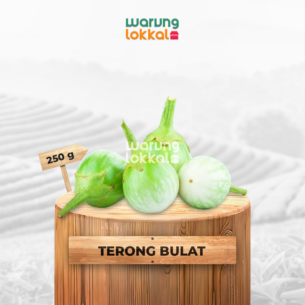 

Terong Bulat 250g - Warung Lokkal