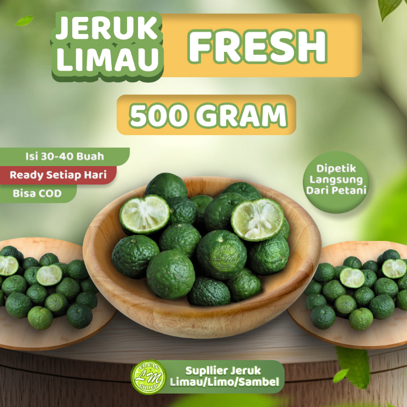 

500gram Jeruk Limau/Limo/Sambel Fresh