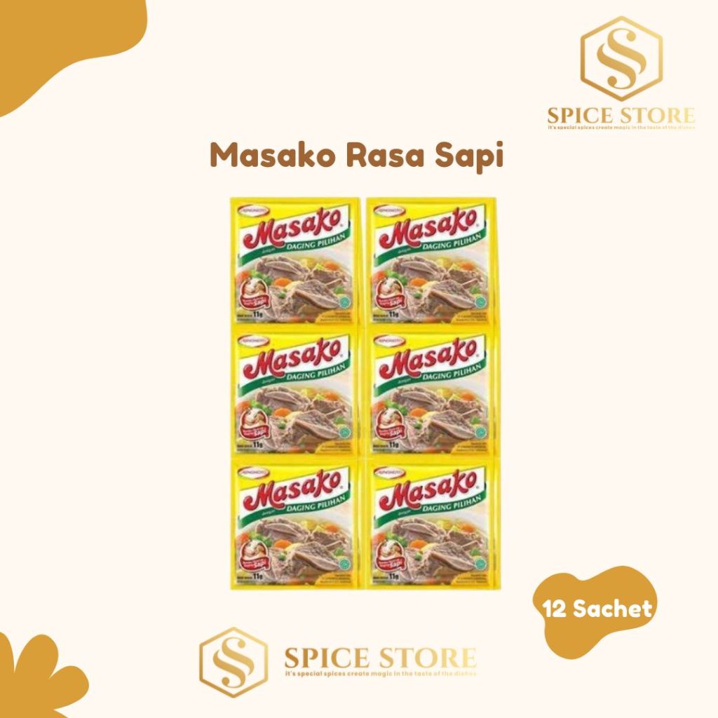 

Spice Store - Masako Rasa Sapi ( 12 Sachet)