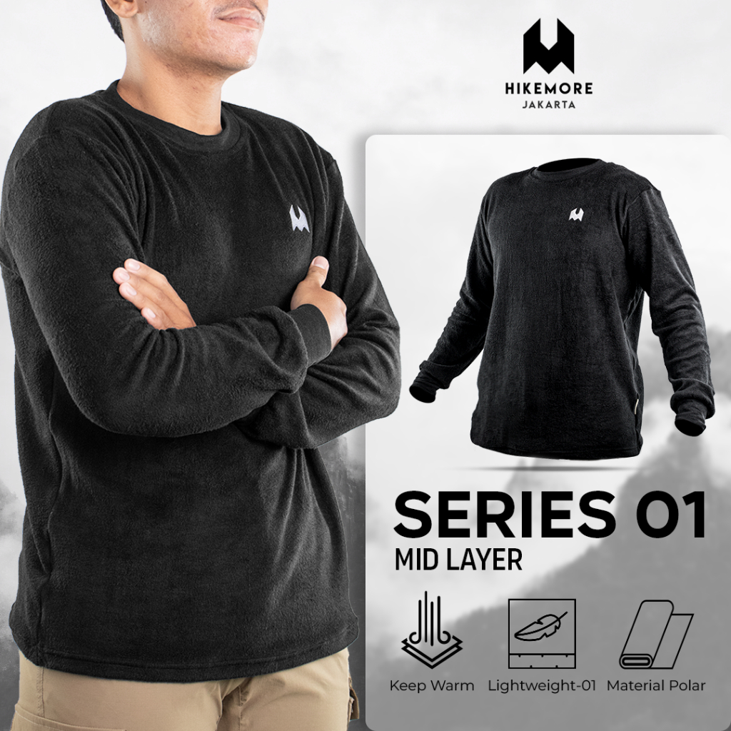 Jaket Hikemore Midlayer 01 Terbaru