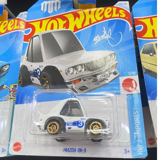 Hot Wheels HW Mazda RX3 - Putih/White