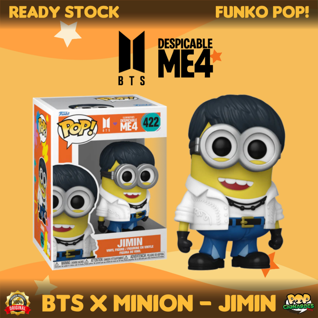 Funko POP Music - BTS x Minion - Jimin #422