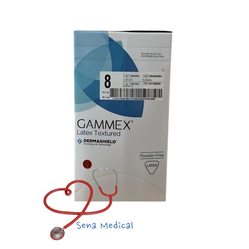 Gammex Sarung Tangan Steril Ansell Gammex Gloves Latex Textured